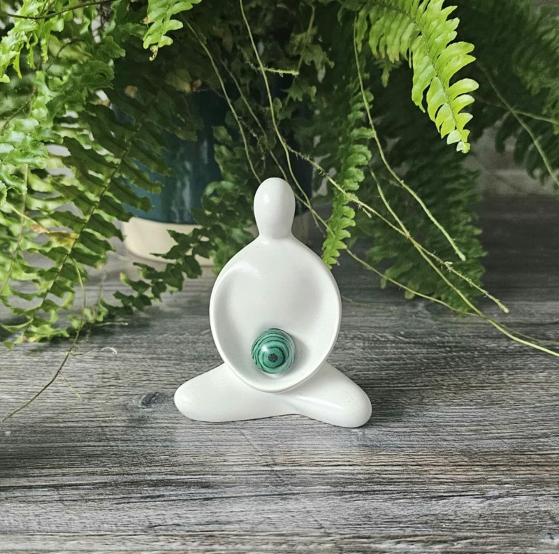 Stillness being - Malachite